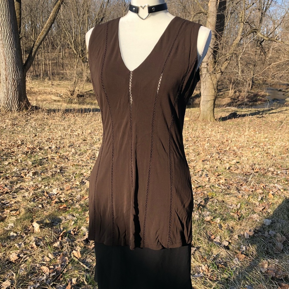 She Sleeveless Top, Size Small